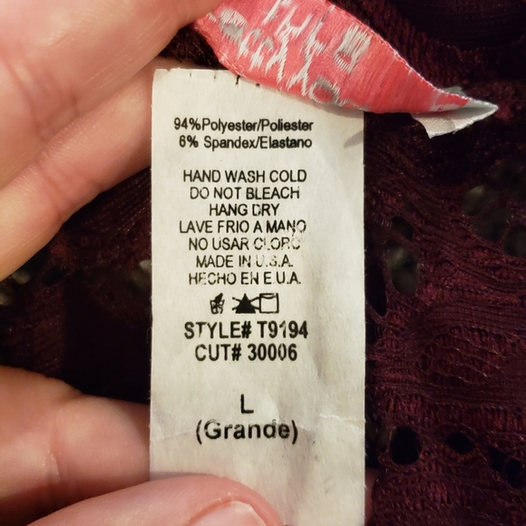 Floral lace long kimono duster - Picture 8 of 8